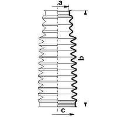 SPIDAN Faltenbalg, Lenkung