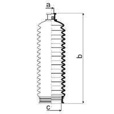 SPIDAN Faltenbalg, Lenkung