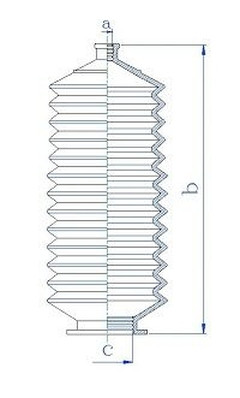 SPIDAN Faltenbalg, Lenkung