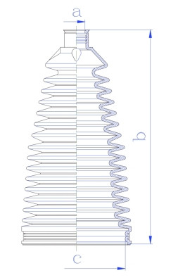 SPIDAN Faltenbalg, Lenkung