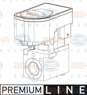 HELLA Magnetventil, Klimaanlage