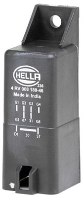 HELLA Steuergerät, Glühzeit