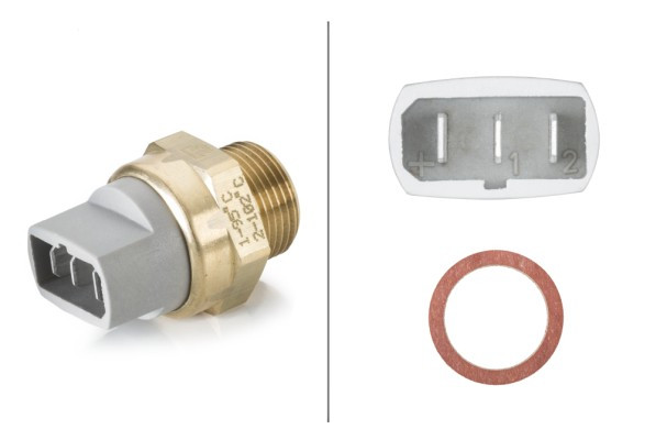 HELLA Temperaturschalter, Kühlerlüfter