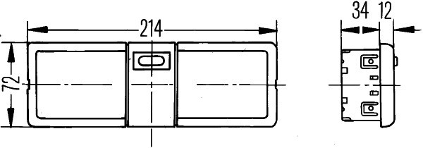 HELLA Innenraumleuchte