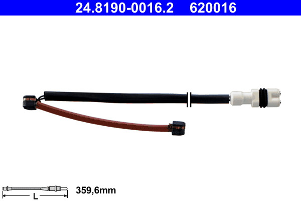 ATE Warnkontakt, Bremsbelagverschleiß