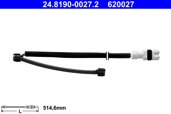 ATE Warnkontakt, Bremsbelagverschleiß