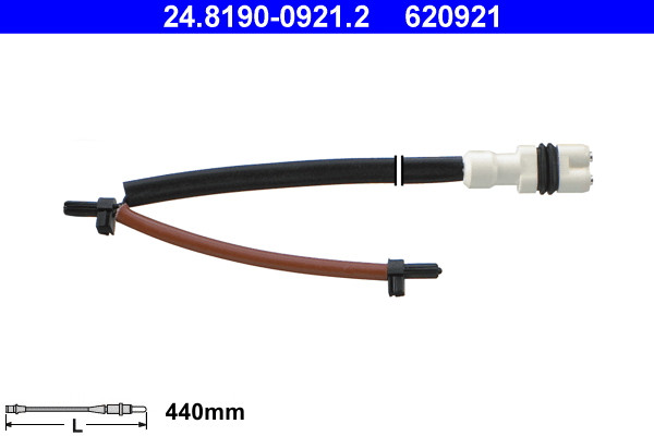 ATE Warnkontakt, Bremsbelagverschleiß