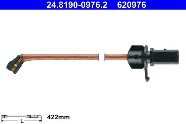 ATE Warnkontakt, Bremsbelagverschleiß