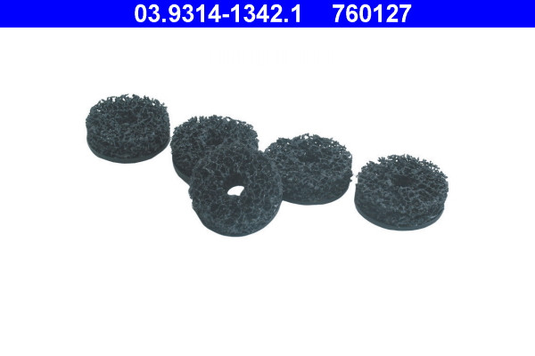 ATE Reinigungsscheibe, Reinigungsset-Radnabe