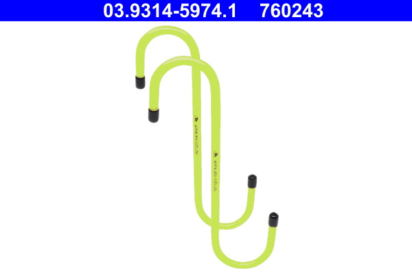 ATE Haken, Bremssattel (Bremsbelagwechsel)