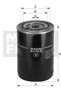 MANN-FILTER Kühlmittelfilter MANN-FILTER Kühlmittelfilter