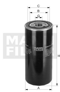 MANN-FILTER Hydraulikfilter, Automatikgetriebe MANN-FILTER Hydraulikfilter, Automatikgetriebe