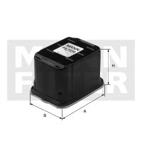 MANN-FILTER Kraftstofffilter