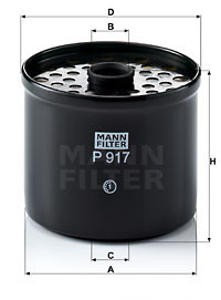 MANN-FILTER Kraftstofffilter