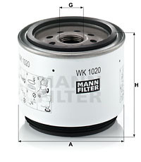 MANN-FILTER Kraftstofffilter