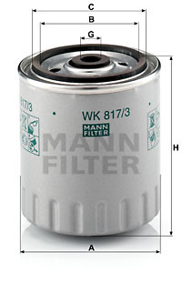 MANN-FILTER Kraftstofffilter