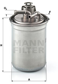 MANN-FILTER Kraftstofffilter