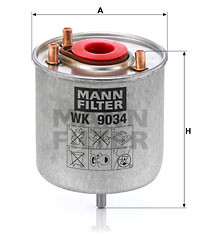 MANN-FILTER Kraftstofffilter