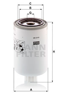 MANN-FILTER Kraftstofffilter