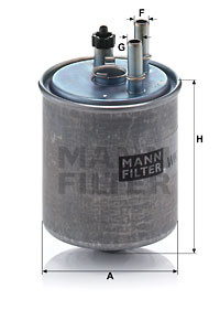 MANN-FILTER Kraftstofffilter