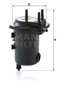 MANN-FILTER Kraftstofffilter