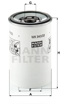 MANN-FILTER Kraftstofffilter