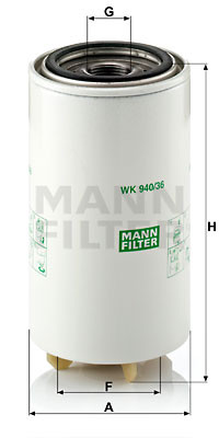 MANN-FILTER Kraftstofffilter MANN-FILTER Kraftstofffilter