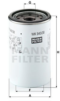 MANN-FILTER Kraftstofffilter