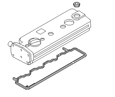 ELRING Dichtungssatz, Zylinderkopfhaube