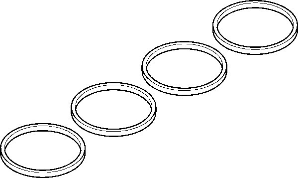 ELRING Dichtungssatz, Ansaugkrümmer