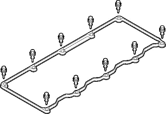 ELRING Dichtungssatz, Zylinderkopfhaube