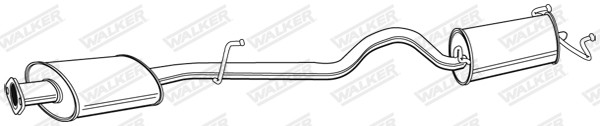 WALKER Endschalldämpfer