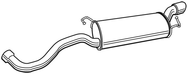 WALKER Endschalldämpfer