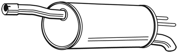 WALKER Endschalldämpfer