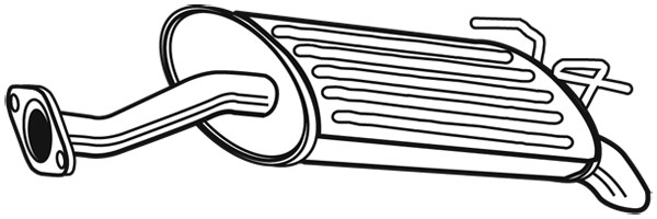 WALKER Endschalldämpfer