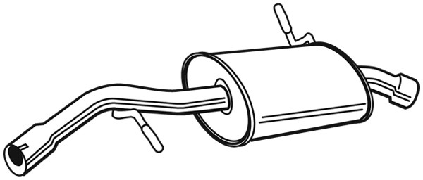 WALKER Endschalldämpfer