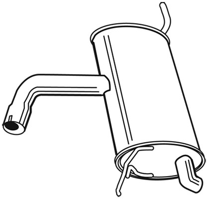 WALKER Endschalldämpfer