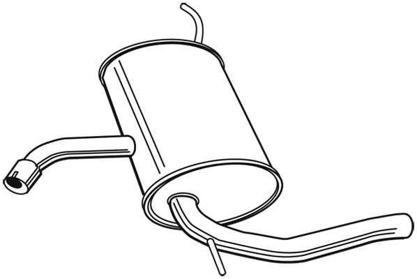 WALKER Endschalldämpfer