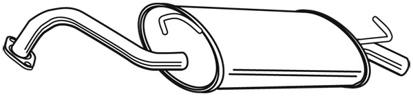 WALKER Endschalldämpfer