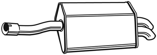 WALKER Endschalldämpfer