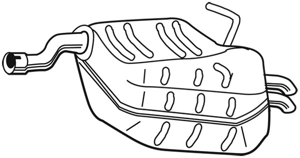WALKER Endschalldämpfer