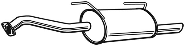 WALKER Endschalldämpfer