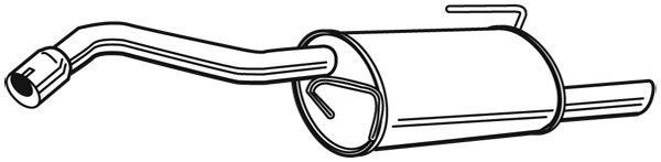 WALKER Endschalldämpfer