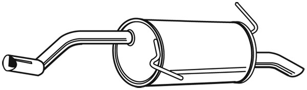 WALKER Endschalldämpfer