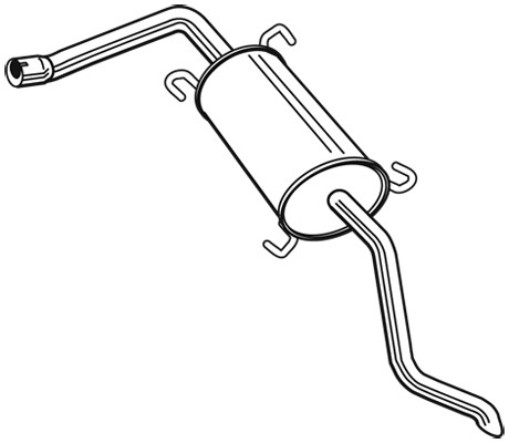 WALKER Endschalldämpfer