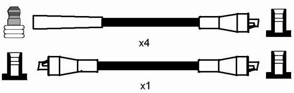 NGK Zündleitungssatz