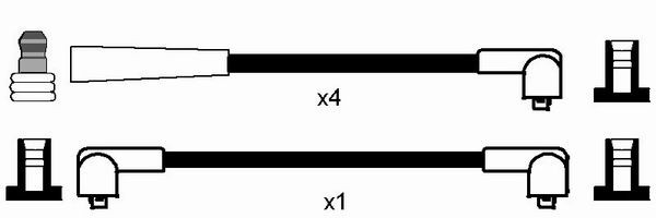 NGK Zündleitungssatz
