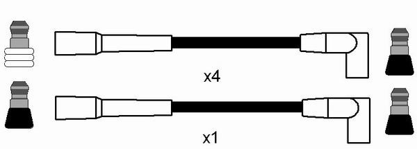 NGK Zündleitungssatz