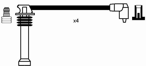 NGK Zündleitungssatz