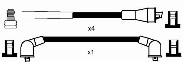 NGK Zündleitungssatz